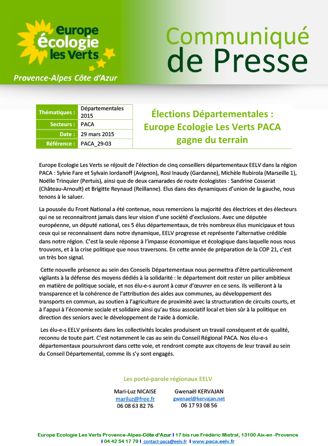 CP-PACA_29-03-15-Departementales---EELV-PACA-gagne-du-terrain